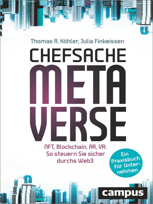 Title details for Chefsache Metaverse by Thomas R. Köhler - Available